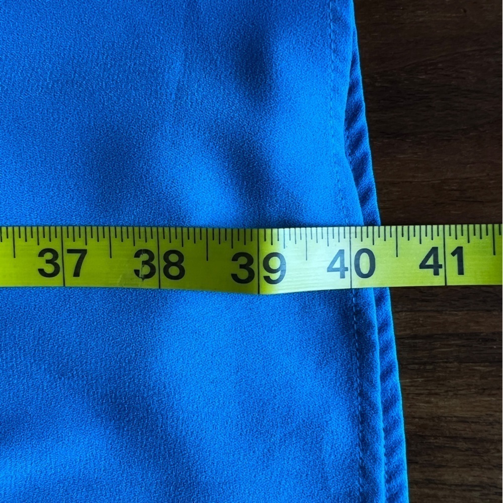 Hobbs London Sleeveless Midi Blue Dress sz US 6 / UK 10 - Picture 15 of 15
